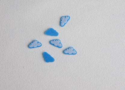 3D Wolken - PLA Dekorationselemente - 100 Stk