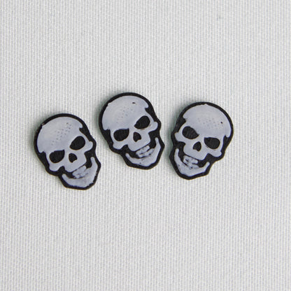 3D Totenkopf - PLA Dekorationselemente - 100 Stk