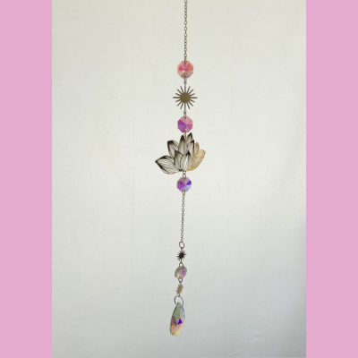 Sonnenfänger | Suncatcher | Kristall Hänge-Sonnenfänger | Prisma Kette