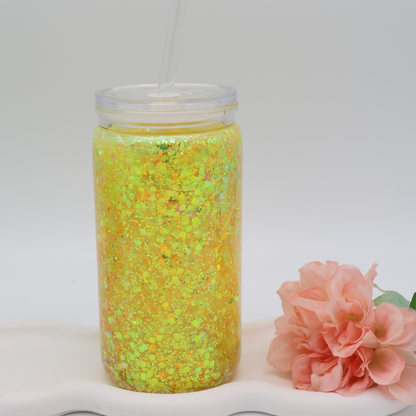 ERSTELLE DEINEN SNOWGLOBE / GLITZER BECHER