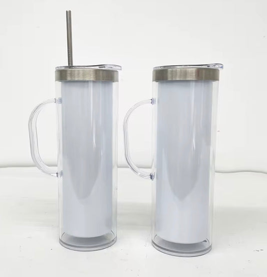 DEIN persönlicher Sublimations Glitzerbecher mit Henkel | personalisierter Becher mit Wunschmotiv und Glitzer (Kopie)