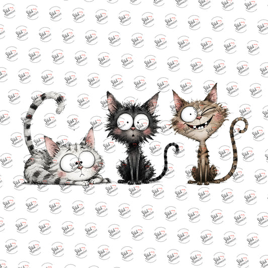 Skurrile Katzen
