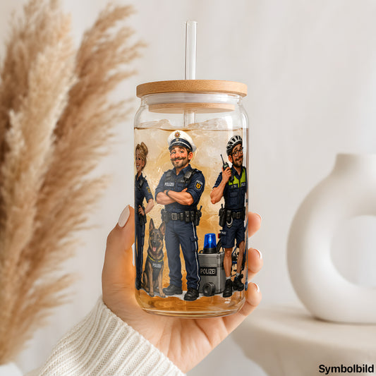 Polizei-Trio im Dienst