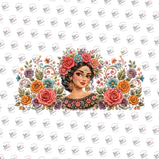 Blumenkranz-Portrait