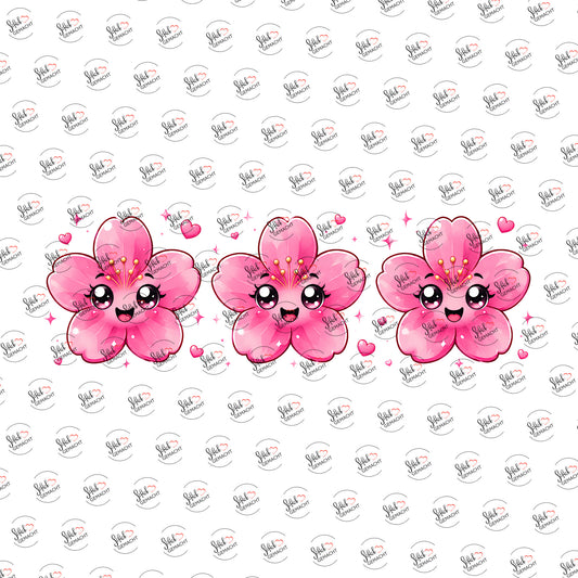 Kirschblüten mit Gesicht