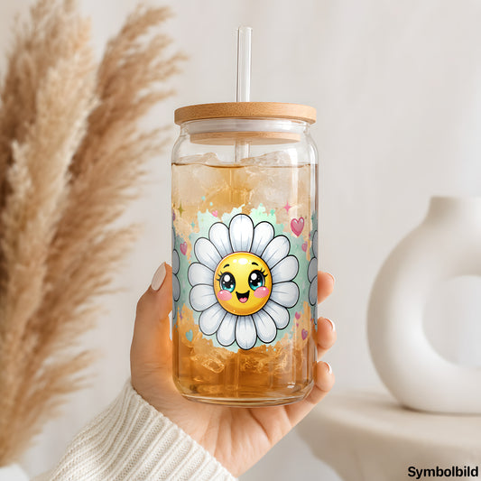 Gänseblümchen mit Gesicht