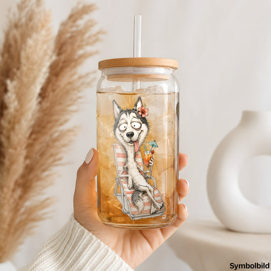 Huskys in Sommerkleidern