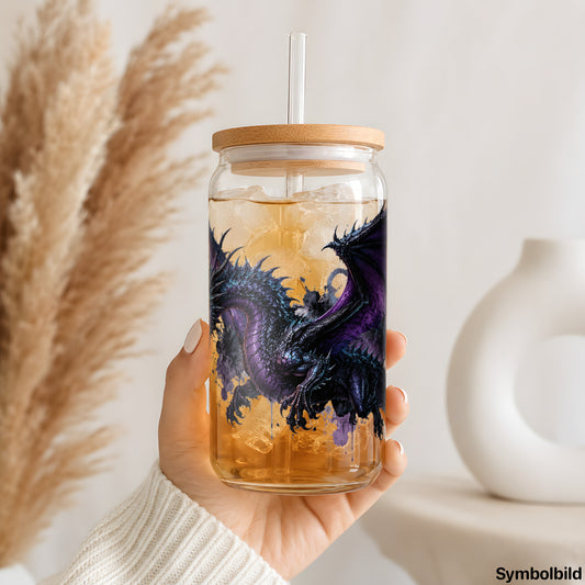 Feuerdrache in Amethyst