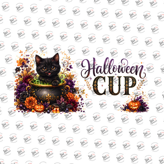 Halloween Cup als UV-DTF Sticker einzeln
