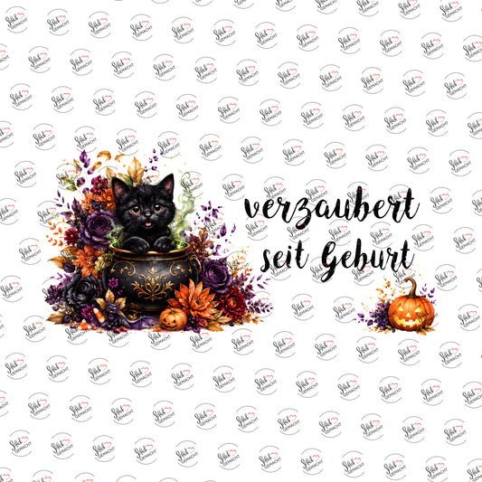 Verzaubert seit Geburt als UV-DTF Sticker einzeln