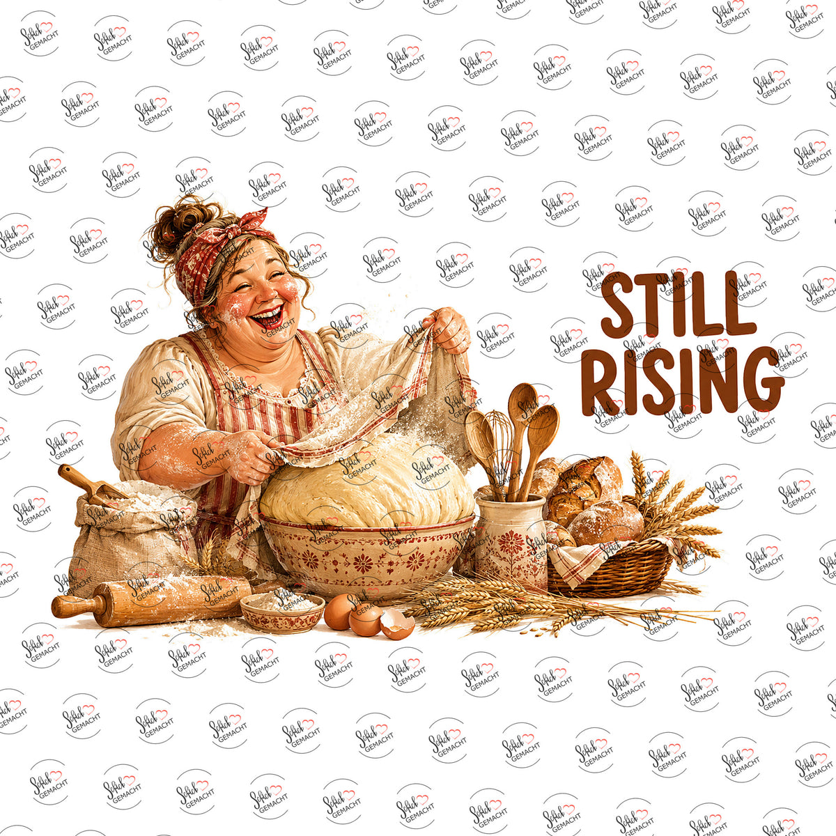 Still Rising als UV-DTF Sticker einzeln