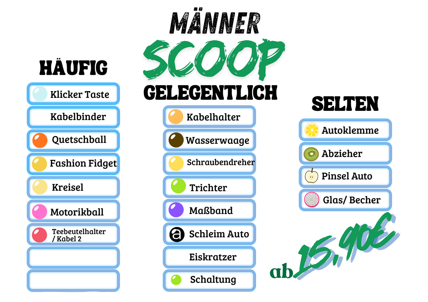 Männer Scoop