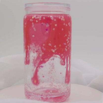 Lava Becher - Pink Lava Hearts