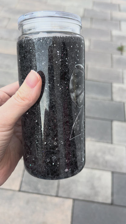 ERSTELLE DEINEN SNOWGLOBE / GLITZER BECHER